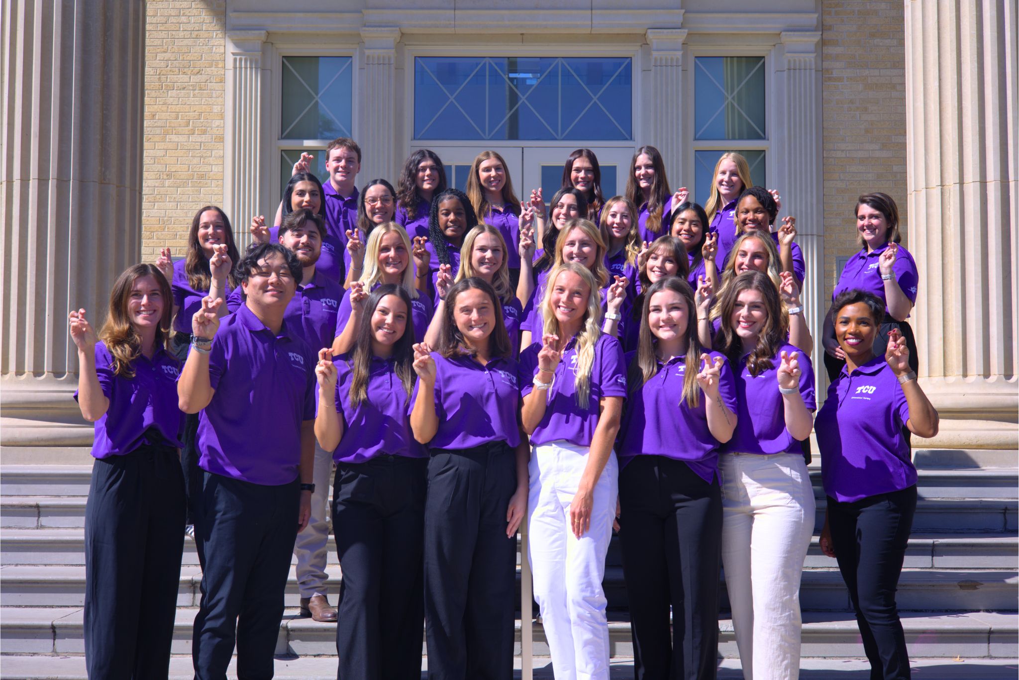 The inaugural class of TCU OTD students
