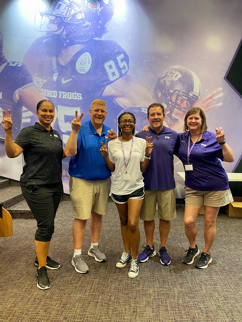TCU and SMU athletic training faculty pictured at their annual Athletic Training Workshop